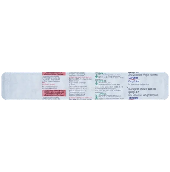 lupenox 40mg injection